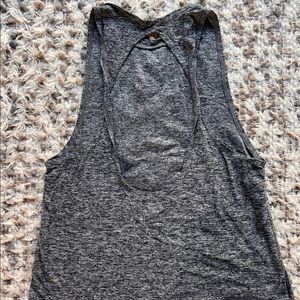 Beyond Yoga Heather Open Back Tank